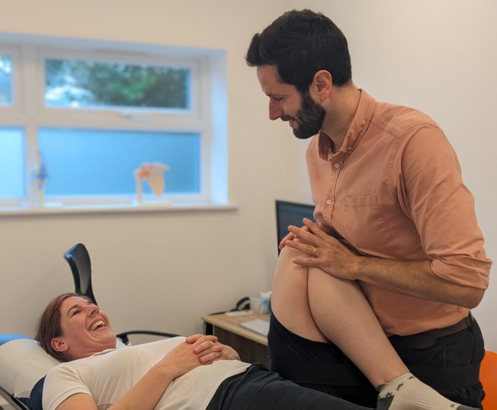 chiropractor knee adjustment winchester